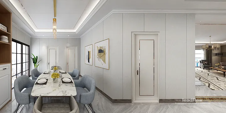 WPC Wall Panel Transformation: Hangzhou Apartment with Secondary Bedroom Walls in Hangzhou, China - photo 1