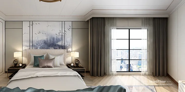 WPC Wall Panel Transformation: Hangzhou Apartment with Secondary Bedroom Walls in Hangzhou, China - photo 4