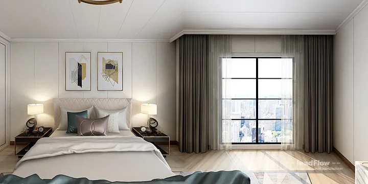 WPC Wall Panel Transformation: Hangzhou Apartment with Secondary Bedroom Walls in Hangzhou, China - photo 6