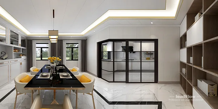 Explore WPC Cladding in This Hangzhou Apartment &mdash; Modern Style in Hangzhou, China - photo 1