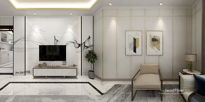Explore WPC Cladding in This Hangzhou Apartment &mdash; Modern Style in Hangzhou, China - photo 8