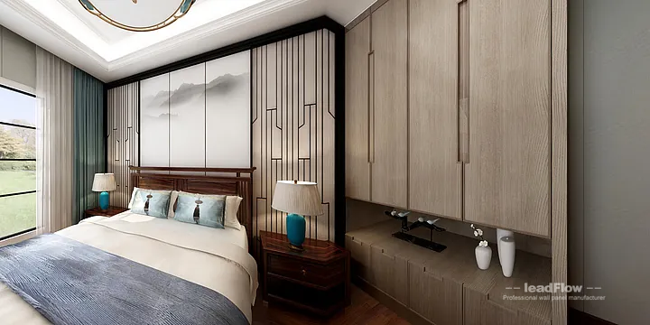 Premium Apartment Interior in Hangzhou using WPC Wall Panel in Hangzhou, China - photo 1