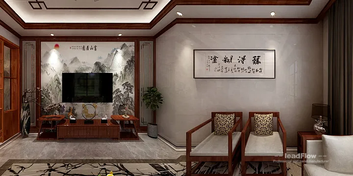 Premium Apartment Interior in Hangzhou using WPC Wall Panel in Hangzhou, China - photo 12