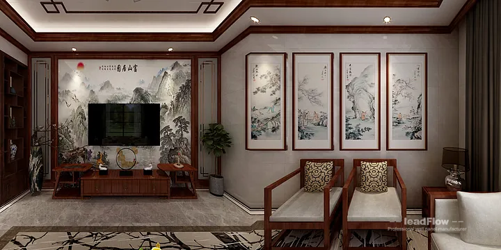 Premium Apartment Interior in Hangzhou using WPC Wall Panel in Hangzhou, China - photo 3