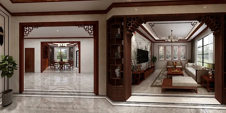 Premium Apartment Interior in Hangzhou using WPC Wall Panel in Hangzhou, China - photo 4