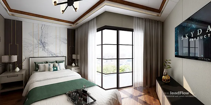 Premium Apartment Interior in Hangzhou using WPC Wall Panel in Hangzhou, China - photo 7
