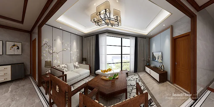 Premium Apartment Interior in Hangzhou using WPC Wall Panel in Hangzhou, China - photo 8