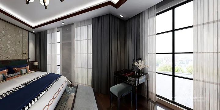 Premium Apartment Interior in Hangzhou using WPC Wall Panel in Hangzhou, China - photo 9