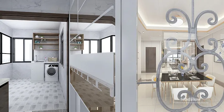 WPC Interior Panel Apartment Case Study in Hangzhou | Modern Secondary Bedroom in Hangzhou, China - photo 15