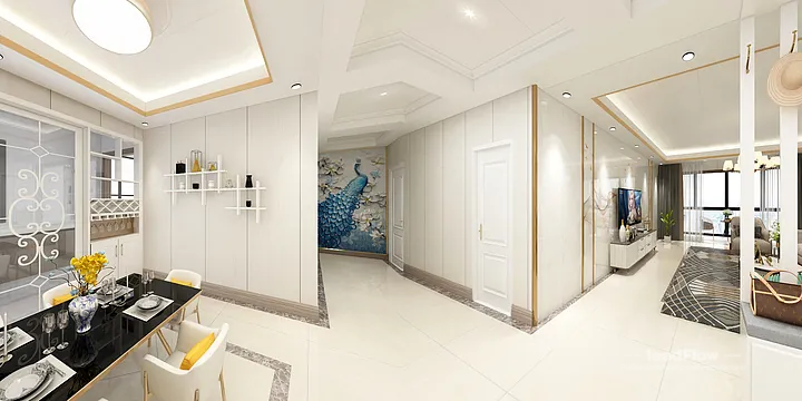 WPC Interior Panel Apartment Case Study in Hangzhou | Modern Secondary Bedroom in Hangzhou, China - photo 17