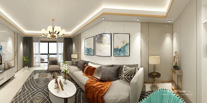 WPC Interior Panel Apartment Case Study in Hangzhou | Modern Secondary Bedroom in Hangzhou, China - photo 18
