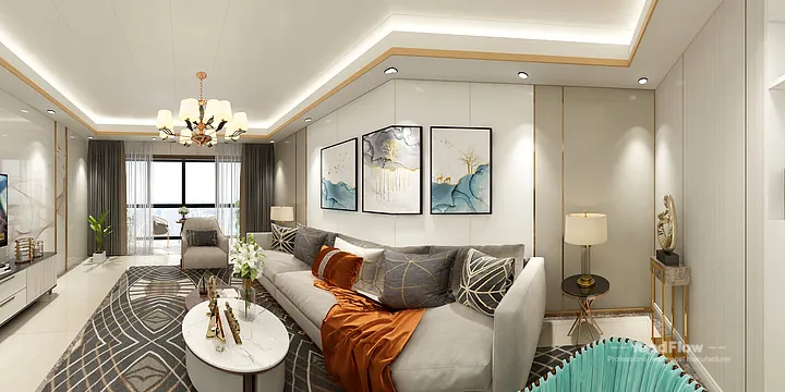 WPC Interior Panel Apartment Case Study in Hangzhou | Modern Secondary Bedroom in Hangzhou, China - photo 28