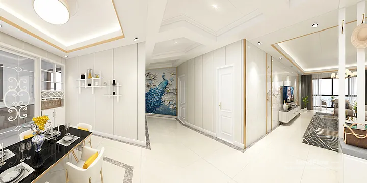 WPC Interior Panel Apartment Case Study in Hangzhou | Modern Secondary Bedroom in Hangzhou, China - photo 29