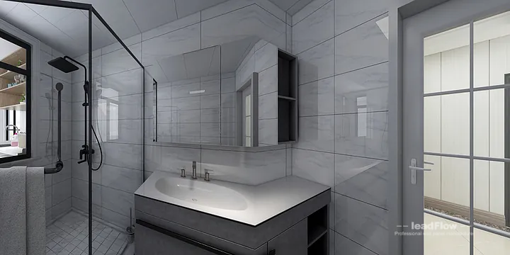 WPC Interior Panel Apartment Case Study in Hangzhou | Modern Secondary Bedroom in Hangzhou, China - photo 3