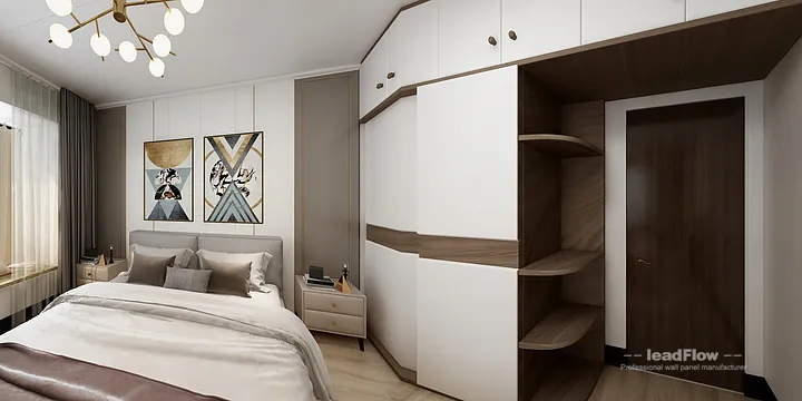 WPC Interior Panel Apartment Case Study in Hangzhou | Modern Secondary Bedroom in Hangzhou, China - photo 32