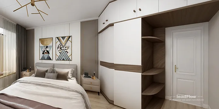 WPC Interior Panel Apartment Case Study in Hangzhou | Modern Secondary Bedroom in Hangzhou, China - photo 34