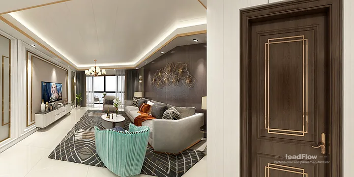WPC Interior Panel Apartment Case Study in Hangzhou | Modern Secondary Bedroom in Hangzhou, China - photo 6