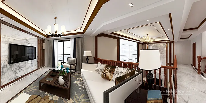 Hangzhou Villa with WPC Cladding &mdash; Secondary Bedroom Feature in Hangzhou, China - photo 17