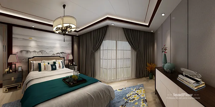 Hangzhou Villa with WPC Cladding &mdash; Secondary Bedroom Feature in Hangzhou, China - photo 23