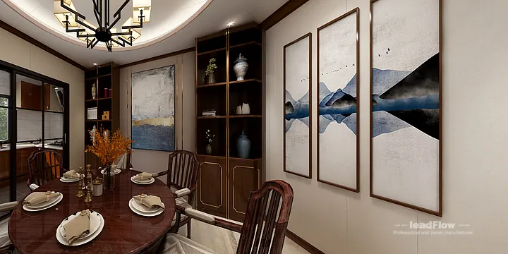 WPC Cladding Apartment Design in Hangzhou | New Chinese Oriental Interior in Hangzhou, China - photo 1