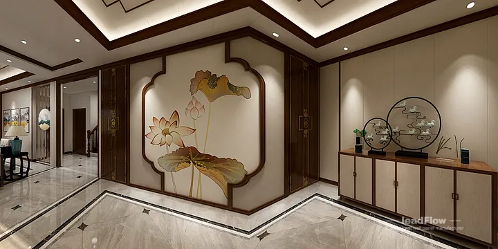 WPC Cladding Apartment Design in Hangzhou | New Chinese Oriental Interior in Hangzhou, China - photo 4