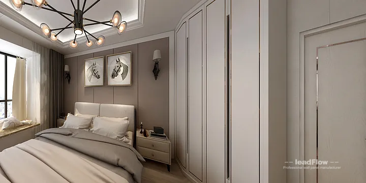 Stylish Apartment Interior in Hangzhou using WPC Cladding in Hangzhou, China - photo 1