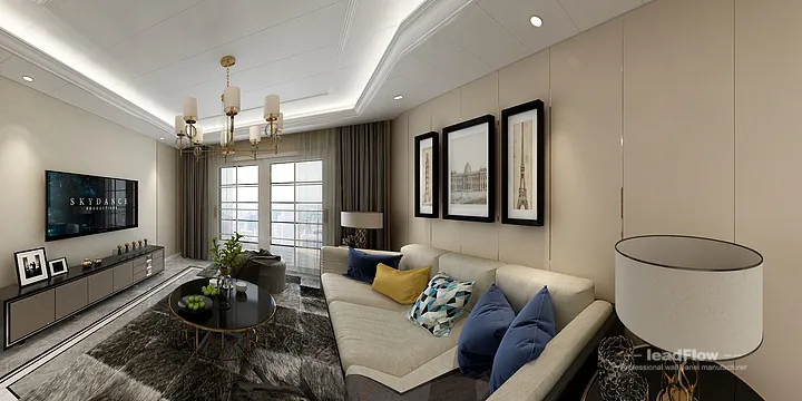 Premium WPC Wall Cladding for Hangzhou Apartment &mdash; Contemporary Finish in Hangzhou, China
