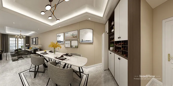 Premium WPC Wall Cladding for Hangzhou Apartment &mdash; Contemporary Finish in Hangzhou, China - photo 12