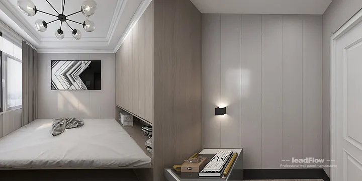 Premium WPC Wall Cladding for Hangzhou Apartment &mdash; Contemporary Finish in Hangzhou, China - photo 2