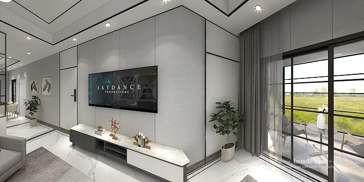 Explore WPC Wall Cladding in This Hangzhou Apartment &mdash; Premium Style in Hangzhou, China - photo 1