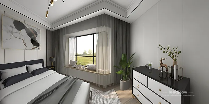 Explore WPC Wall Cladding in This Hangzhou Apartment &mdash; Premium Style in Hangzhou, China - photo 2