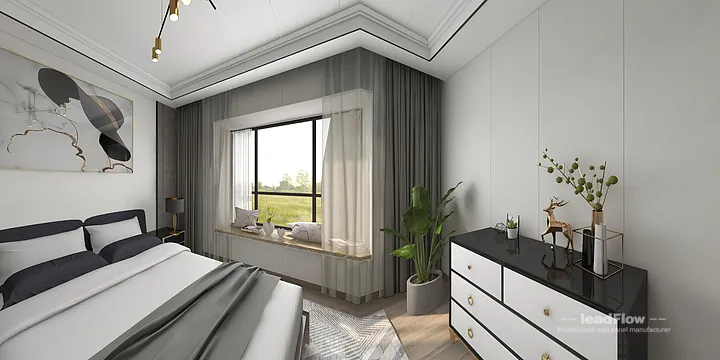 Explore WPC Wall Cladding in This Hangzhou Apartment &mdash; Premium Style in Hangzhou, China - photo 4