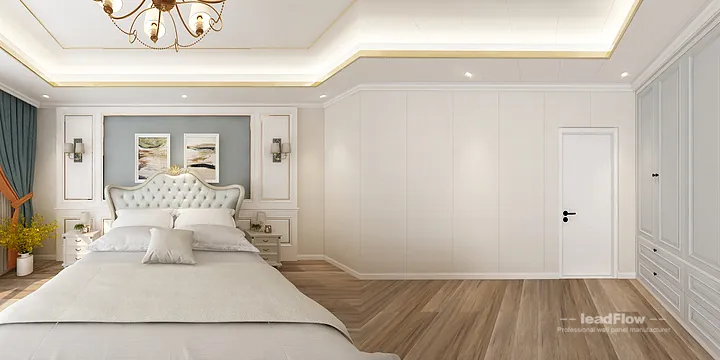 Hangzhou Villa Wall Panel Design | WPC Wall Panel Warm Interior in Hangzhou, China - photo 11