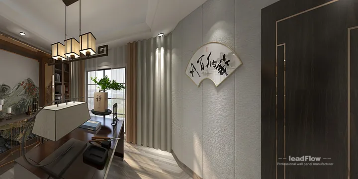 Hangzhou Villa Wall Panel Design | WPC Wall Panel Warm Interior in Hangzhou, China - photo 12