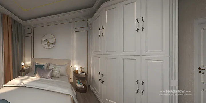 Hangzhou Villa Wall Panel Design | WPC Wall Panel Warm Interior in Hangzhou, China - photo 13
