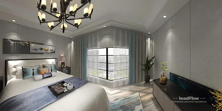 Hangzhou Villa Wall Panel Design | WPC Wall Panel Warm Interior in Hangzhou, China - photo 16