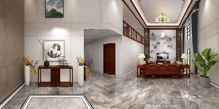 Hangzhou Villa Wall Panel Design | WPC Wall Panel Warm Interior in Hangzhou, China - photo 22
