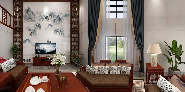 Hangzhou Villa Wall Panel Design | WPC Wall Panel Warm Interior in Hangzhou, China - photo 23