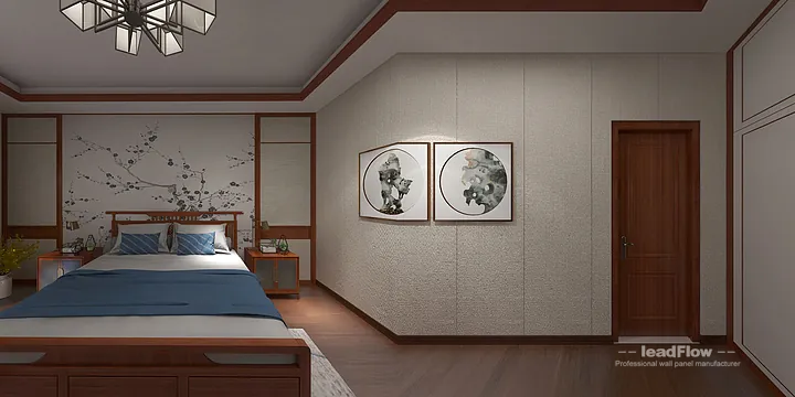 Hangzhou Villa Wall Panel Design | WPC Wall Panel Warm Interior in Hangzhou, China - photo 8