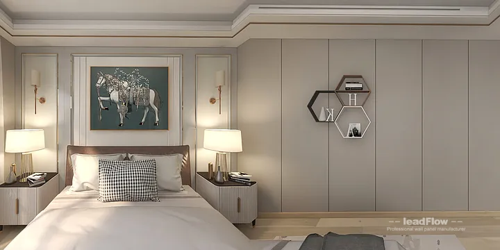 WPC Wall Panel Transformation: Hangzhou Apartment with Secondary Bedroom Walls in Hangzhou, China - photo 1