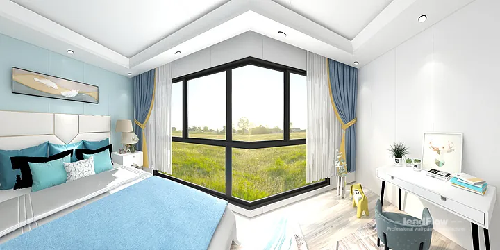 WPC Cladding Transformation: Hangzhou Apartment with Living Room Walls in Hangzhou, China - photo 13