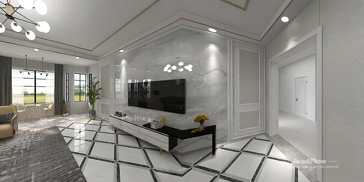 WPC Cladding Transformation: Hangzhou Apartment with Living Room Walls in Hangzhou, China - photo 24