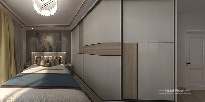 WPC Cladding Transformation: Hangzhou Apartment with Living Room Walls in Hangzhou, China - photo 47