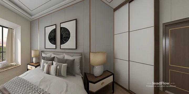 WPC Wall Cladding Apartment Inspiration in Hangzhou &mdash; Contemporary Design in Hangzhou, China - photo 5