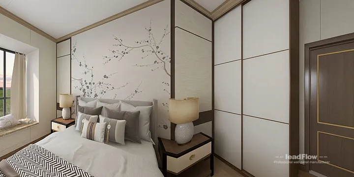 WPC Wall Cladding Apartment Inspiration in Hangzhou &mdash; Contemporary Design in Hangzhou, China - photo 7