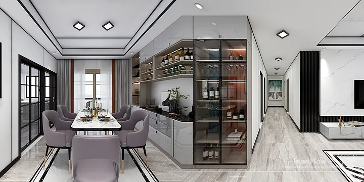 WPC Cladding Solution: Hangzhou Apartment Project in Hangzhou, China - photo 12