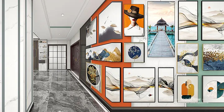 WPC Wall Panel Project: Nanchang Commercial Space with Showroom in Donghu District, Nanchang, China