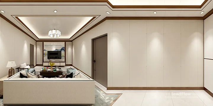 Explore WPC Interior Panel in This Hangzhou Apartment &mdash; Stylish Style in Hangzhou, China - photo 2