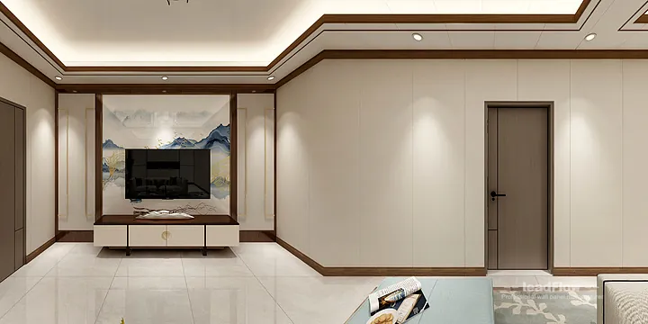 Explore WPC Interior Panel in This Hangzhou Apartment &mdash; Stylish Style in Hangzhou, China - photo 3