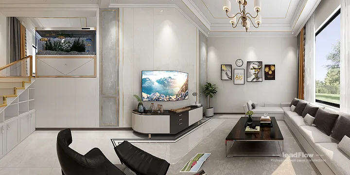 Hangzhou Apartment with WPC Wall Cladding &mdash; Contemporary Feature in Hangzhou, China